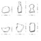 CookieCutter.com Summer Picnic BBQ Grill Cookie Cutter 6 Pc Set HS0466 - USA Made